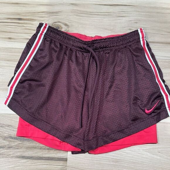 Nike Pro Combat Spandex Two Layer Athletic Shorts Women’s Small - Picture 1 of 5